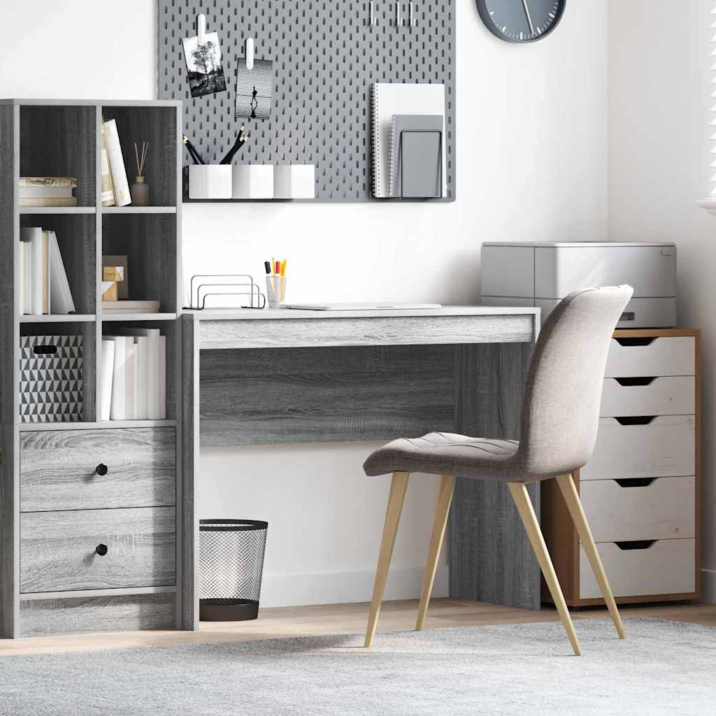 Scrivania Grigio Sonoma 100 x 40 x 76 cm | homemem39