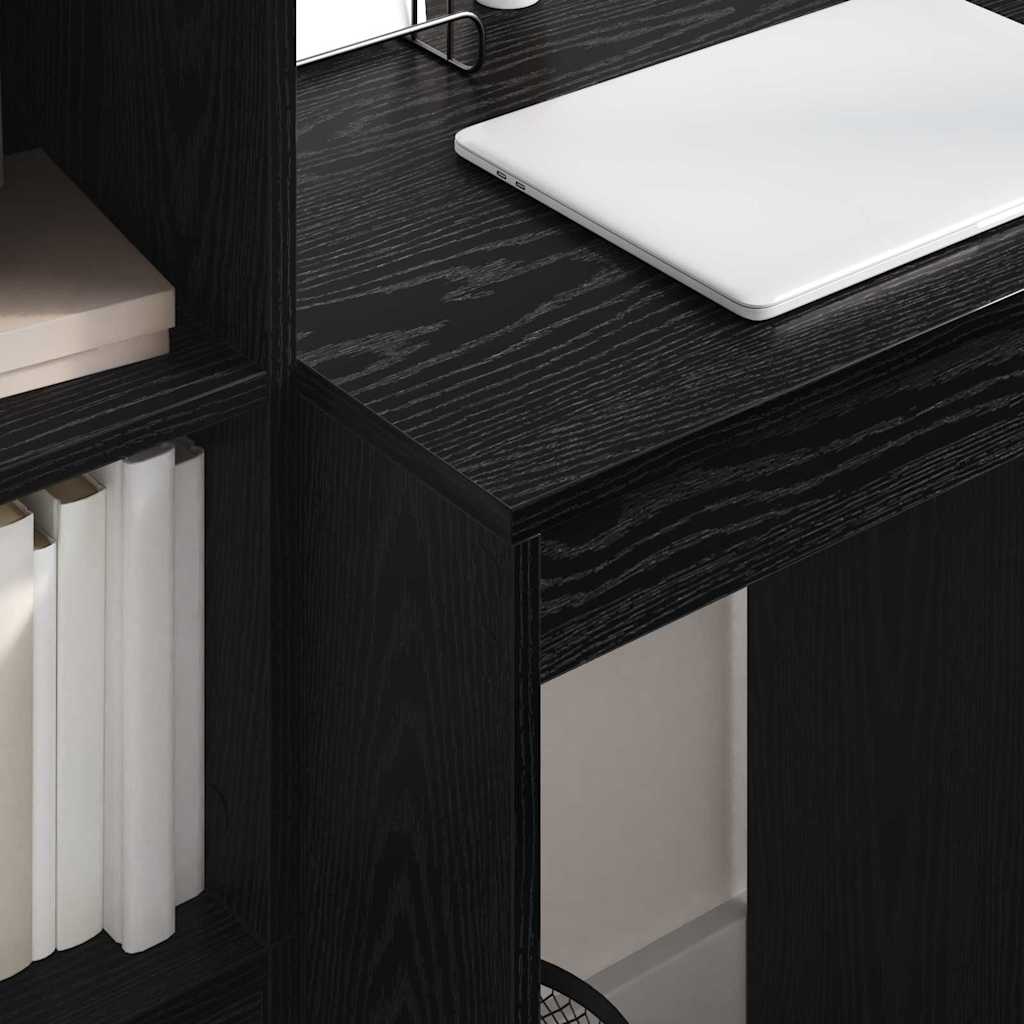Scrivania Rovere Nero 60 x 50 x 76 cm | homemem39