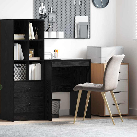 Scrivania Rovere Nero 60 x 50 x 76 cm | homemem39