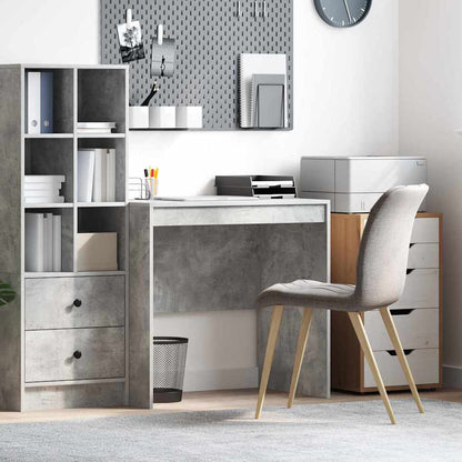 Scrivania Grigio cemento 80 x 50 x 76 cm | homemem39