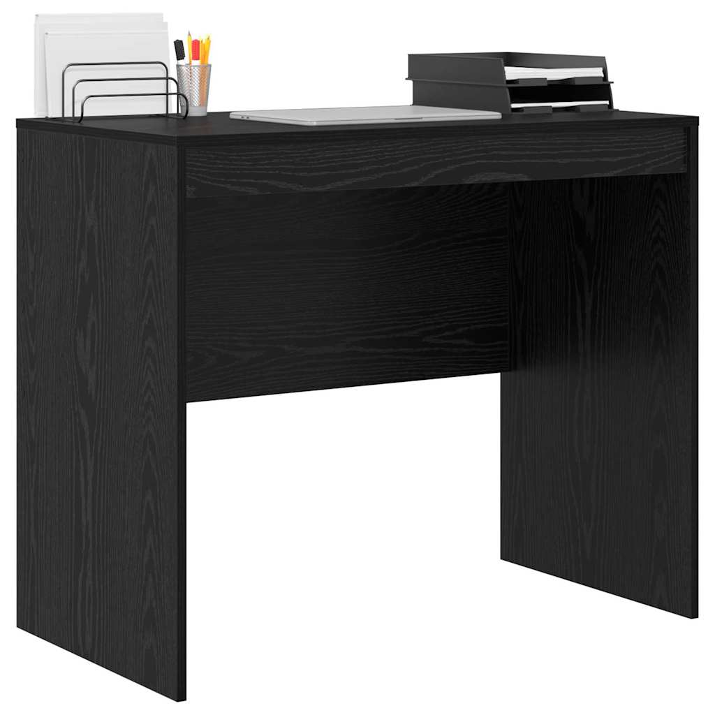 Scrivania Rovere Nero 90 x 50 x 76 cm | homemem39
