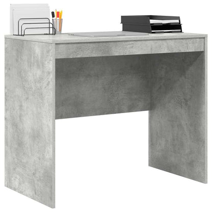 Scrivania Grigio cemento 90 x 50 x 76 cm | homemem39