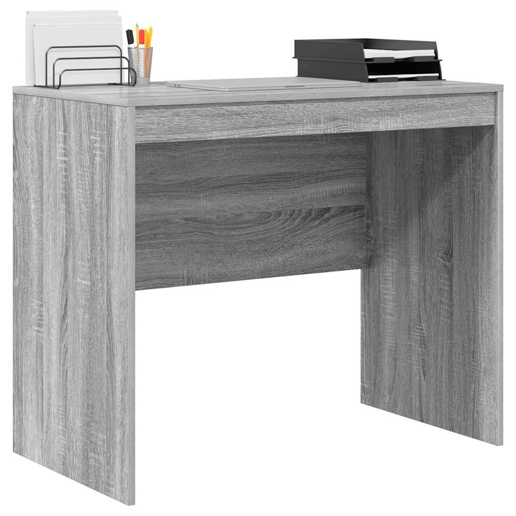 Scrivania Grigio Sonoma 90 x 50 x 76 cm | homemem39