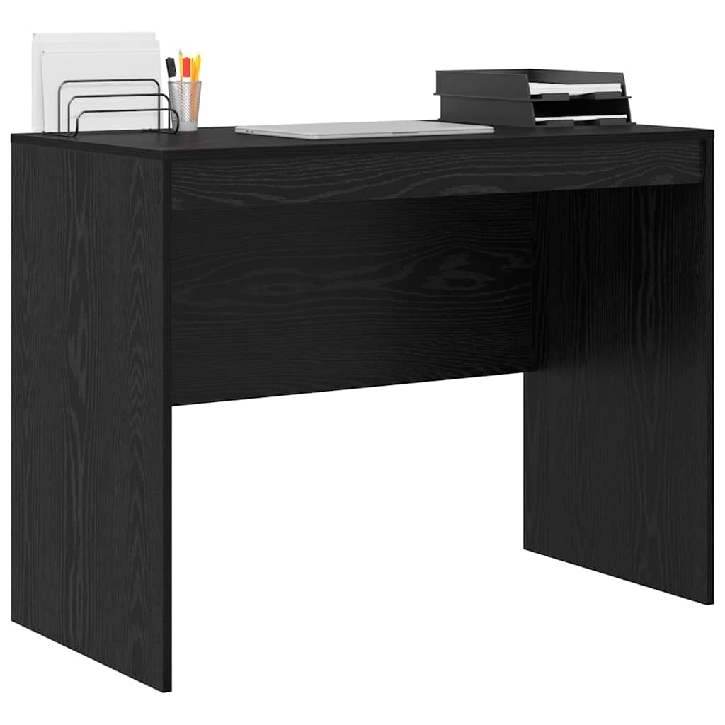 Scrivania Rovere Nero 100 x 50 x 76 cm | homemem39