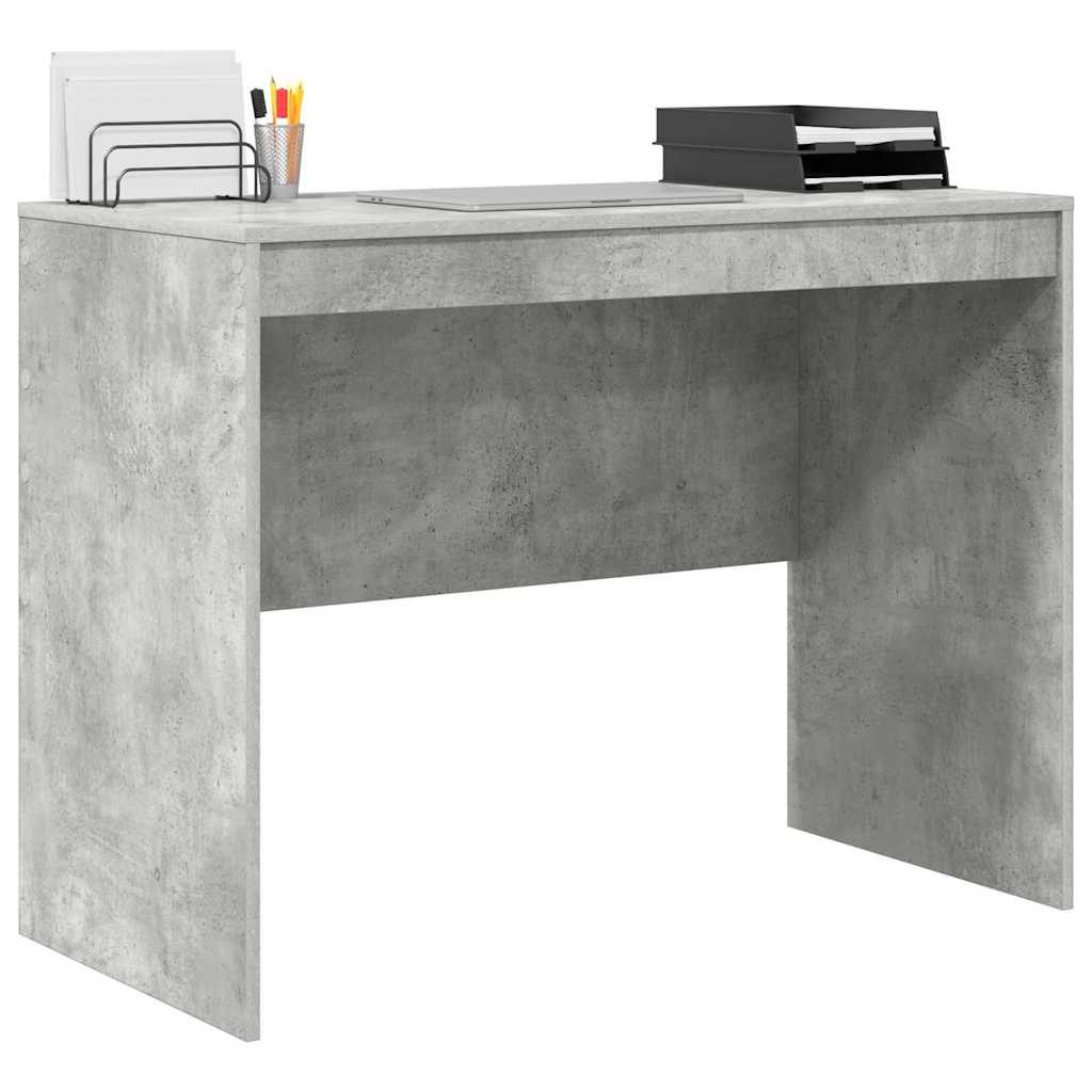 Scrivania Grigio cemento 100 x 50 x 76 cm | homemem39