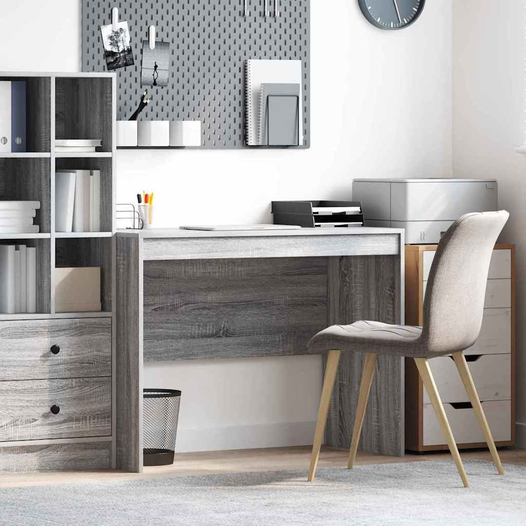 Scrivania Grigio Sonoma 100 x 50 x 76 cm | homemem39