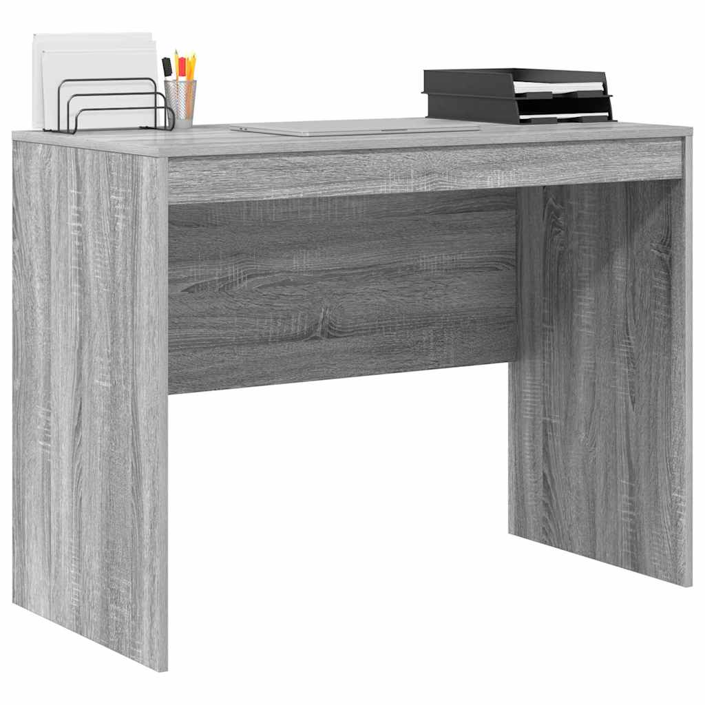 Scrivania Grigio Sonoma 100 x 50 x 76 cm | homemem39