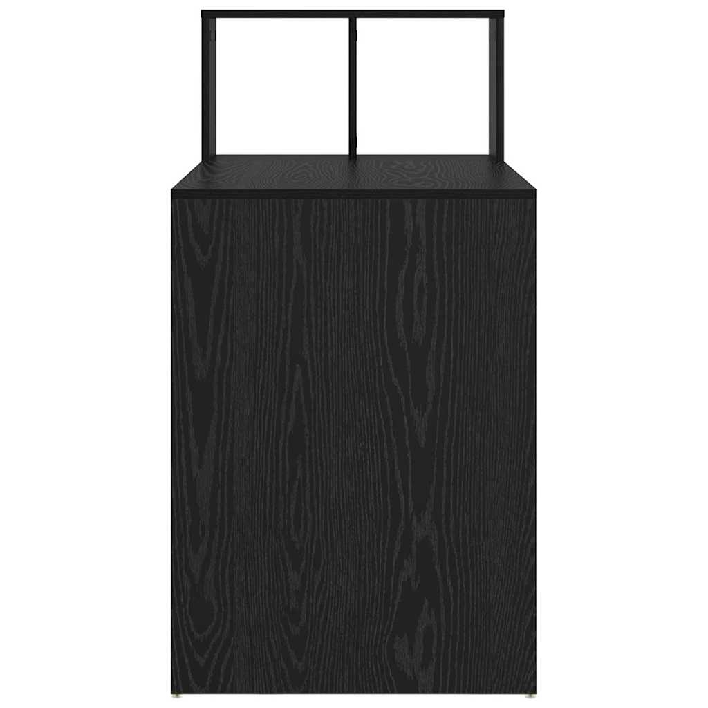 Scrivania Rovere Nero 108 x 55 x 103.5 cm Legno multistrato | homemem39