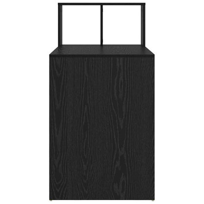 Scrivania Rovere Nero 108 x 55 x 103.5 cm Legno multistrato | homemem39