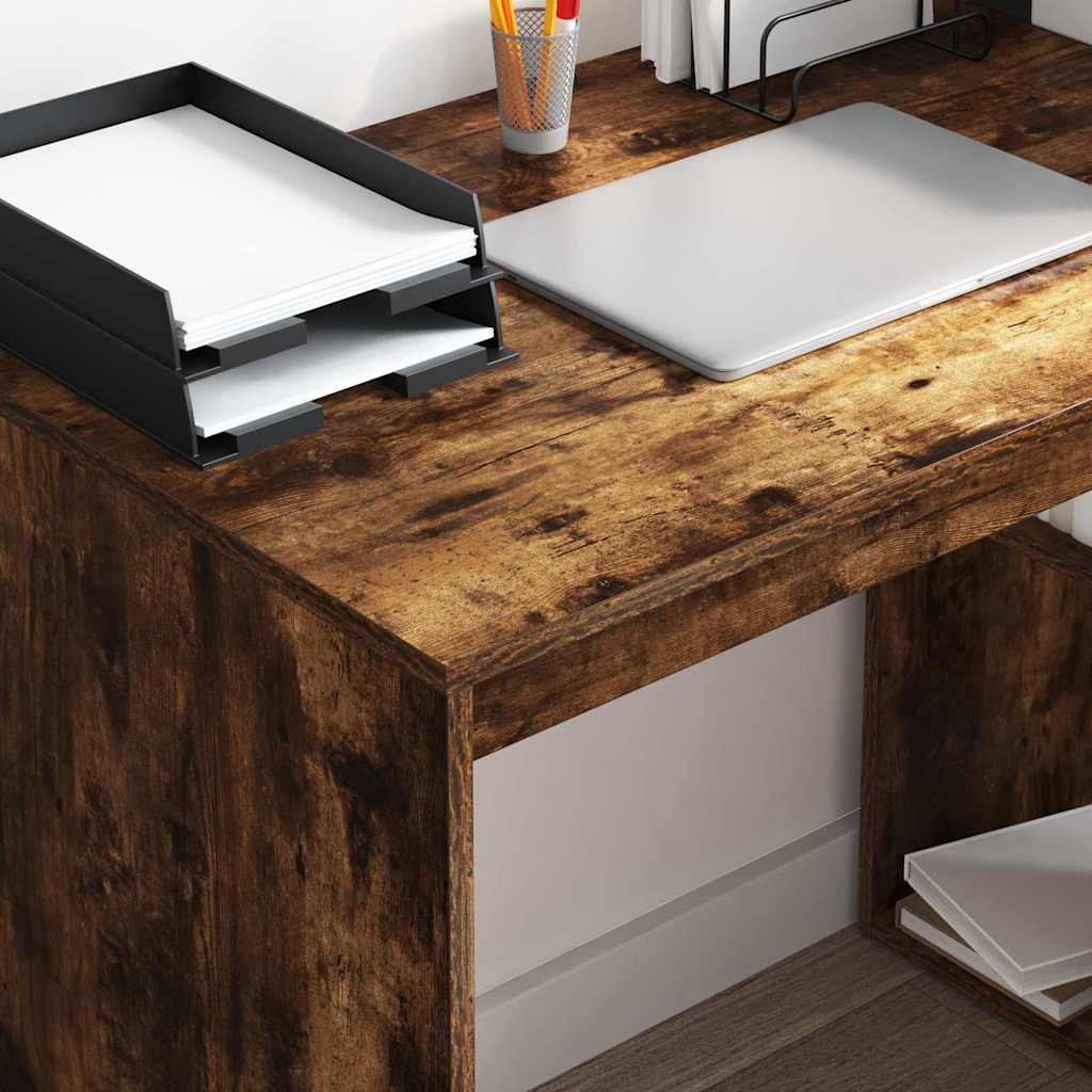 Scrivania Rovere fumé 108 x 55 x 103.5 cm Legno multistrato | homemem39