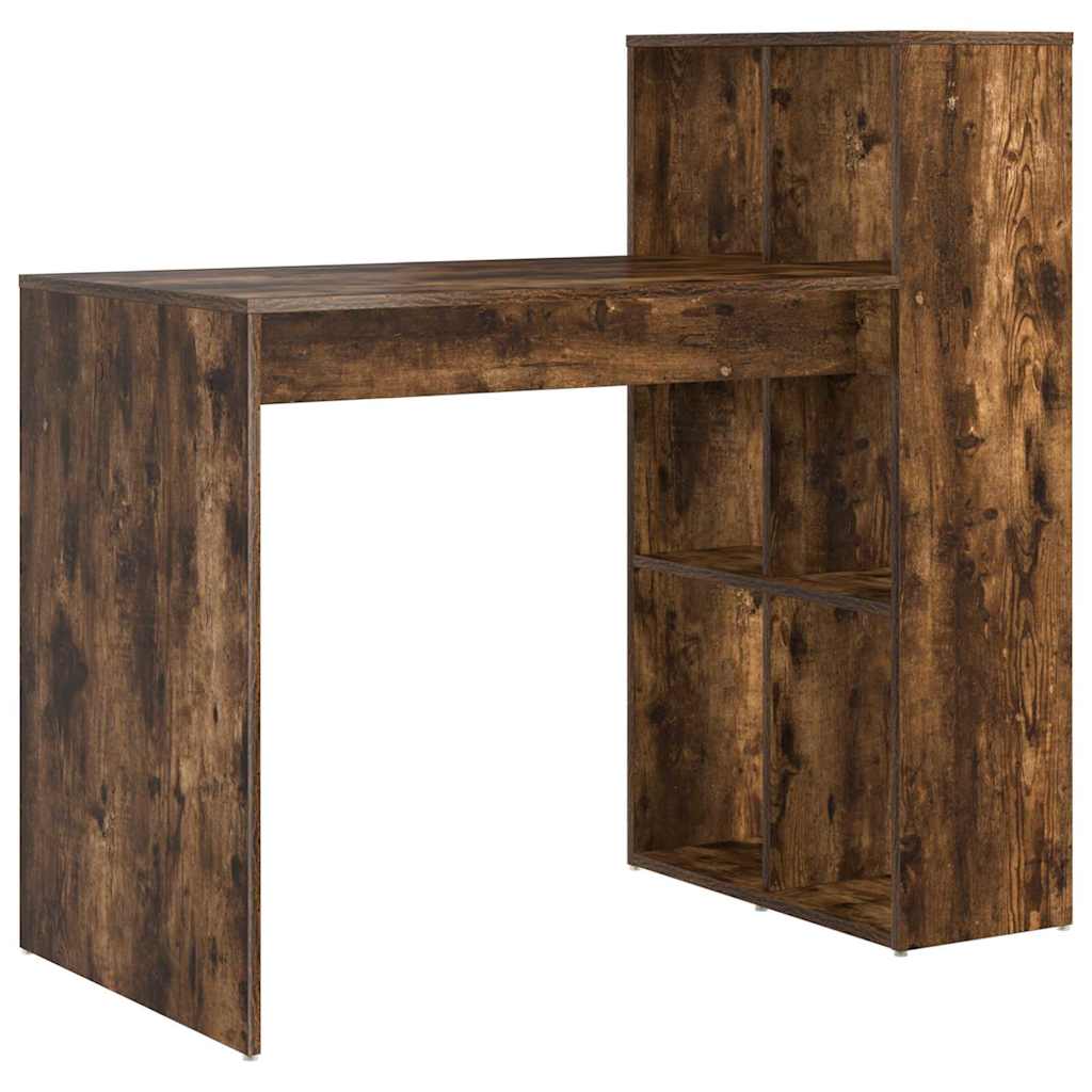 Scrivania Rovere fumé 108 x 55 x 103.5 cm Legno multistrato | homemem39
