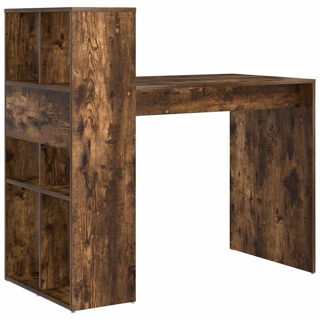 Scrivania Rovere fumé 108 x 55 x 103.5 cm Legno multistrato | homemem39