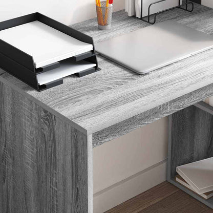 Scrivania Grigio Sonoma 108 x 55 x 103.5 cm Legno multistrato | homemem39