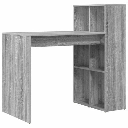 Scrivania Grigio Sonoma 108 x 55 x 103.5 cm Legno multistrato | homemem39