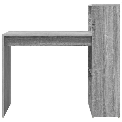 Scrivania Grigio Sonoma 108 x 55 x 103.5 cm Legno multistrato | homemem39