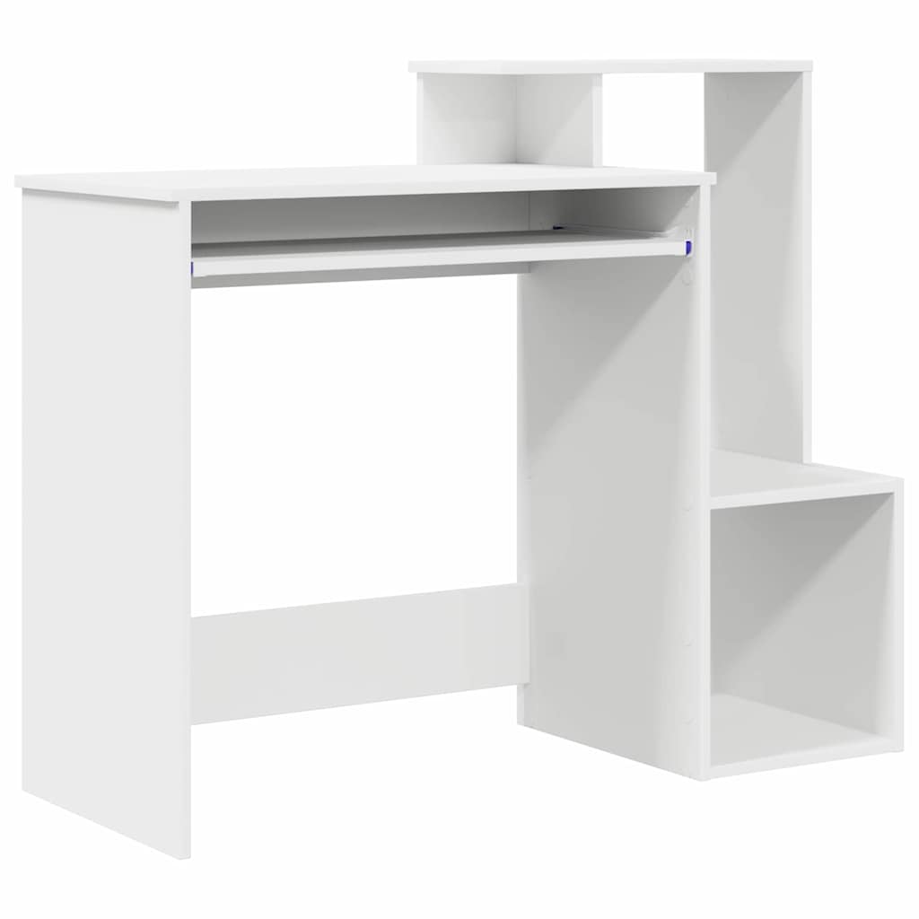Scrivania Bianco 106 x 40 x 88.5 cm Legno multistrato