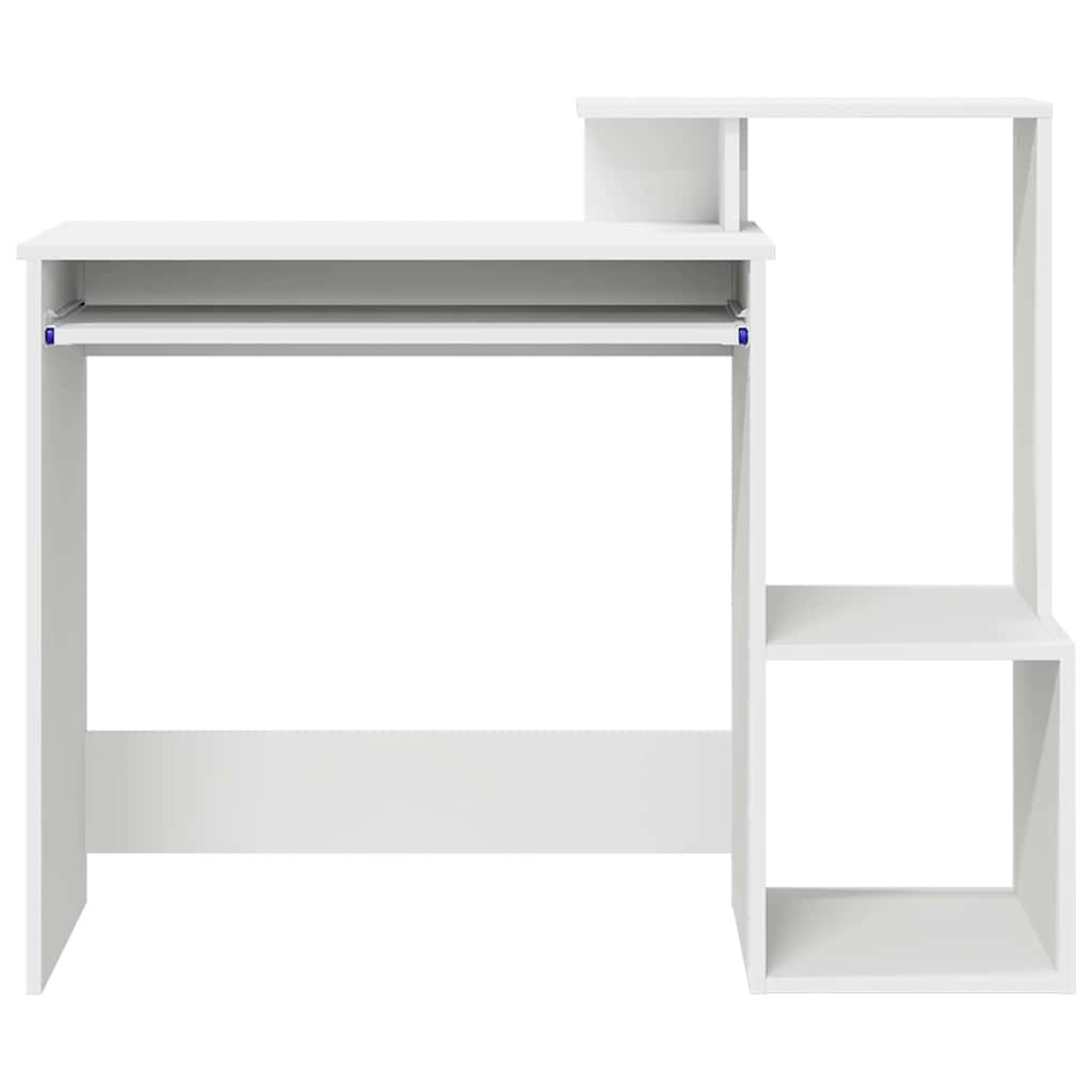 Scrivania Bianco 106 x 40 x 88.5 cm Legno multistrato
