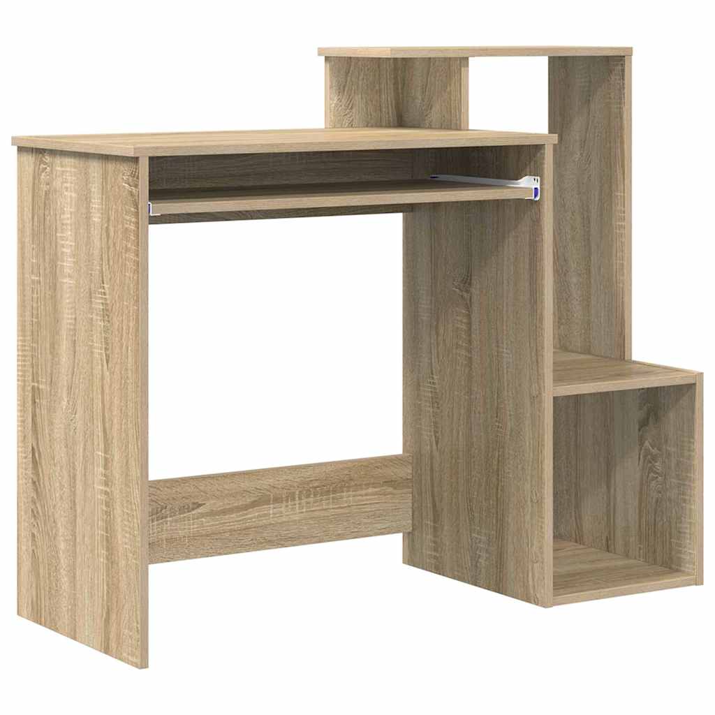Scrivania Rovere Sonoma 106 x 41 x 88.5 cm Legno multistrato | homemem39