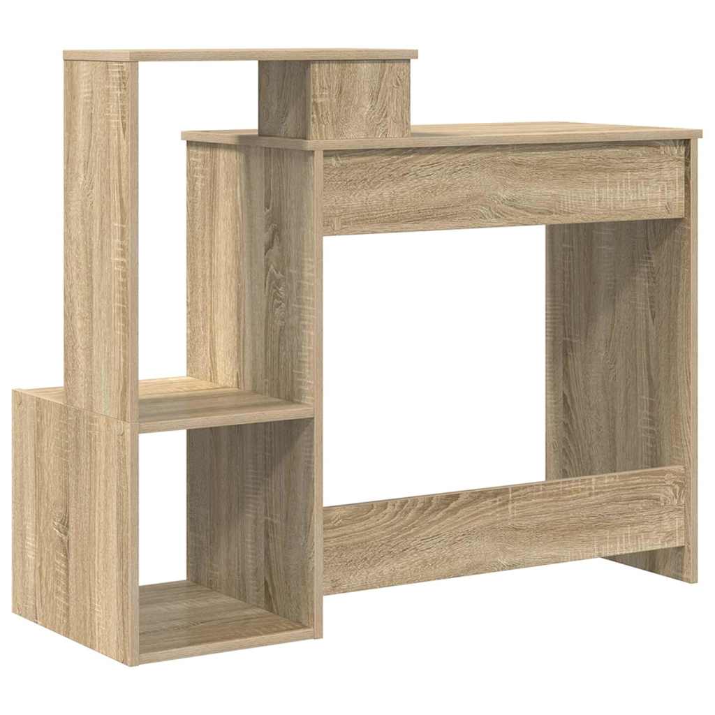 Scrivania Rovere Sonoma 106 x 41 x 88.5 cm Legno multistrato | homemem39