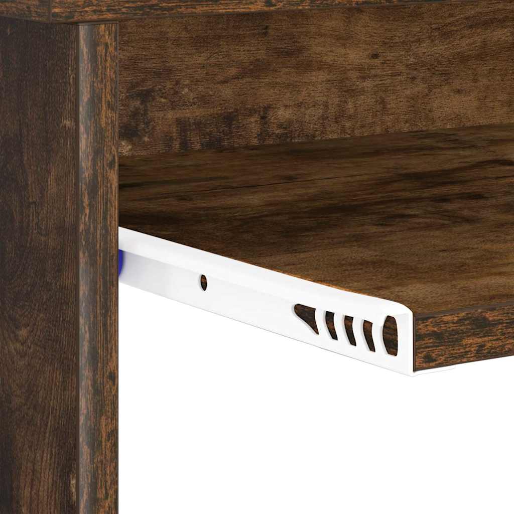 Scrivania Rovere fumé 106 x 41 x 88.5 cm Legno ingegnerizzato - homemem39