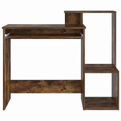 Scrivania Rovere fumé 106 x 41 x 88.5 cm Legno multistrato | homemem39