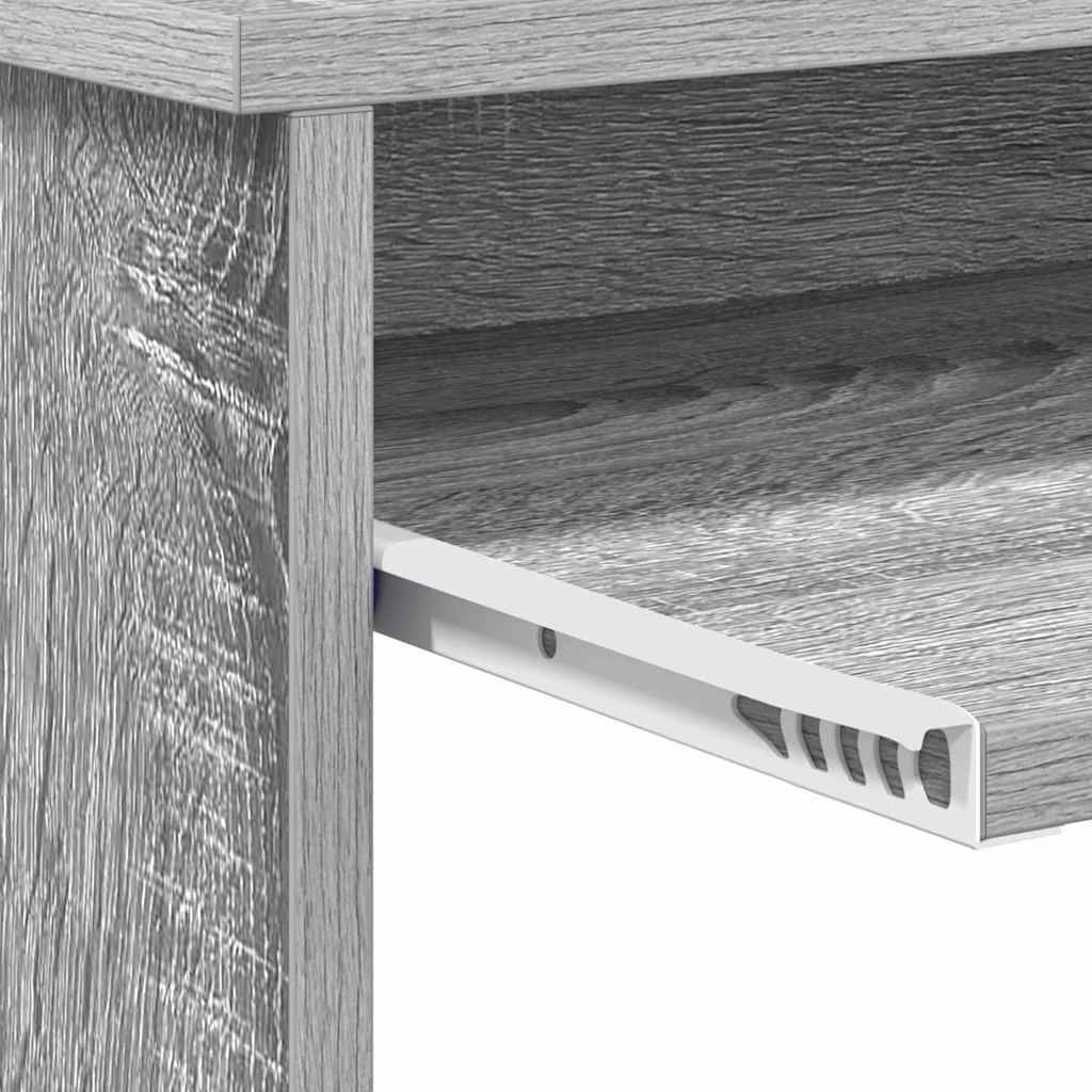 Scrivania Grigio Sonoma 106 x 41 x 88.5 cm Legno multistrato | homemem39