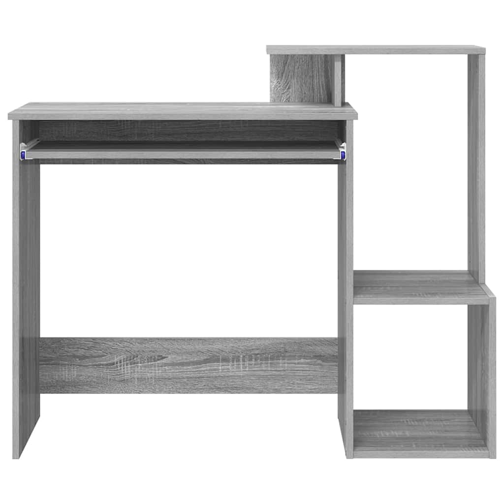 Scrivania Grigio Sonoma 106 x 41 x 88.5 cm Legno multistrato | homemem39