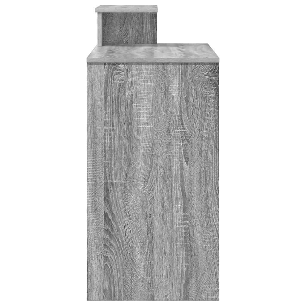 Scrivania Grigio Sonoma 106 x 41 x 88.5 cm Legno multistrato | homemem39