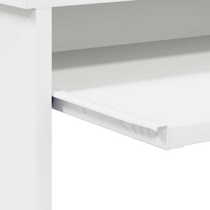 Scrivania Bianco 120,5 x 44 x 88,5 cm Legno multistrato | homemem39