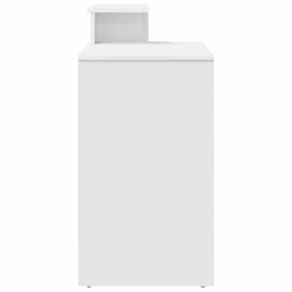 Scrivania con Storage Bianco 120.5 x 44 x 88.5 cm