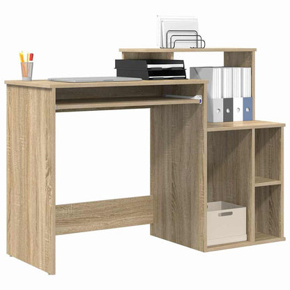 Scrivania Rovere Sonoma 120,5 x 44 x 88,5 cm Legno multistrato | homemem39