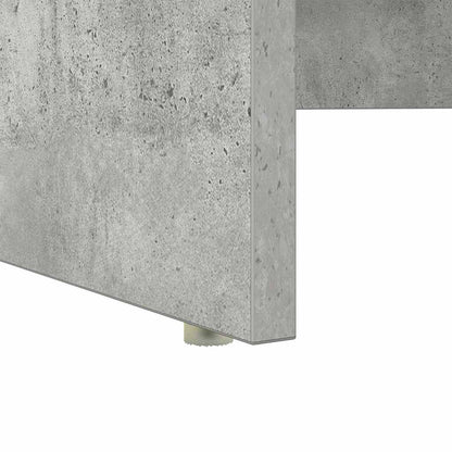 Scrivania Grigio cemento 120,5 x 44 x 88,5 cm
