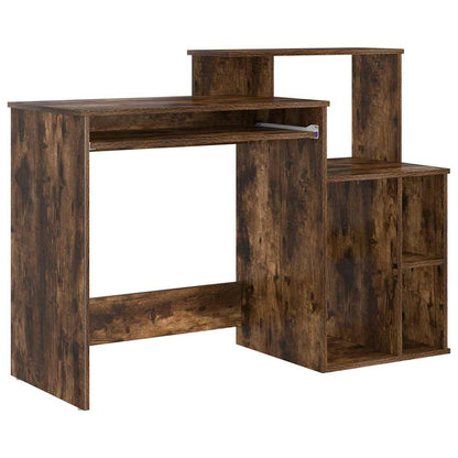Scrivania Rovere fumé 120,5 x 44 x 88,5 cm Legno multistrato