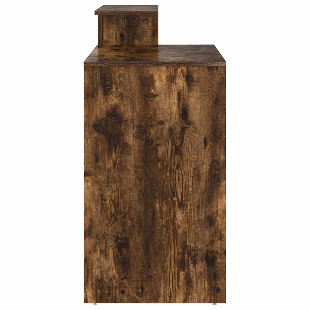 Scrivania Rovere fumé 120,5 x 44 x 88,5 cm Legno multistrato | homemem39