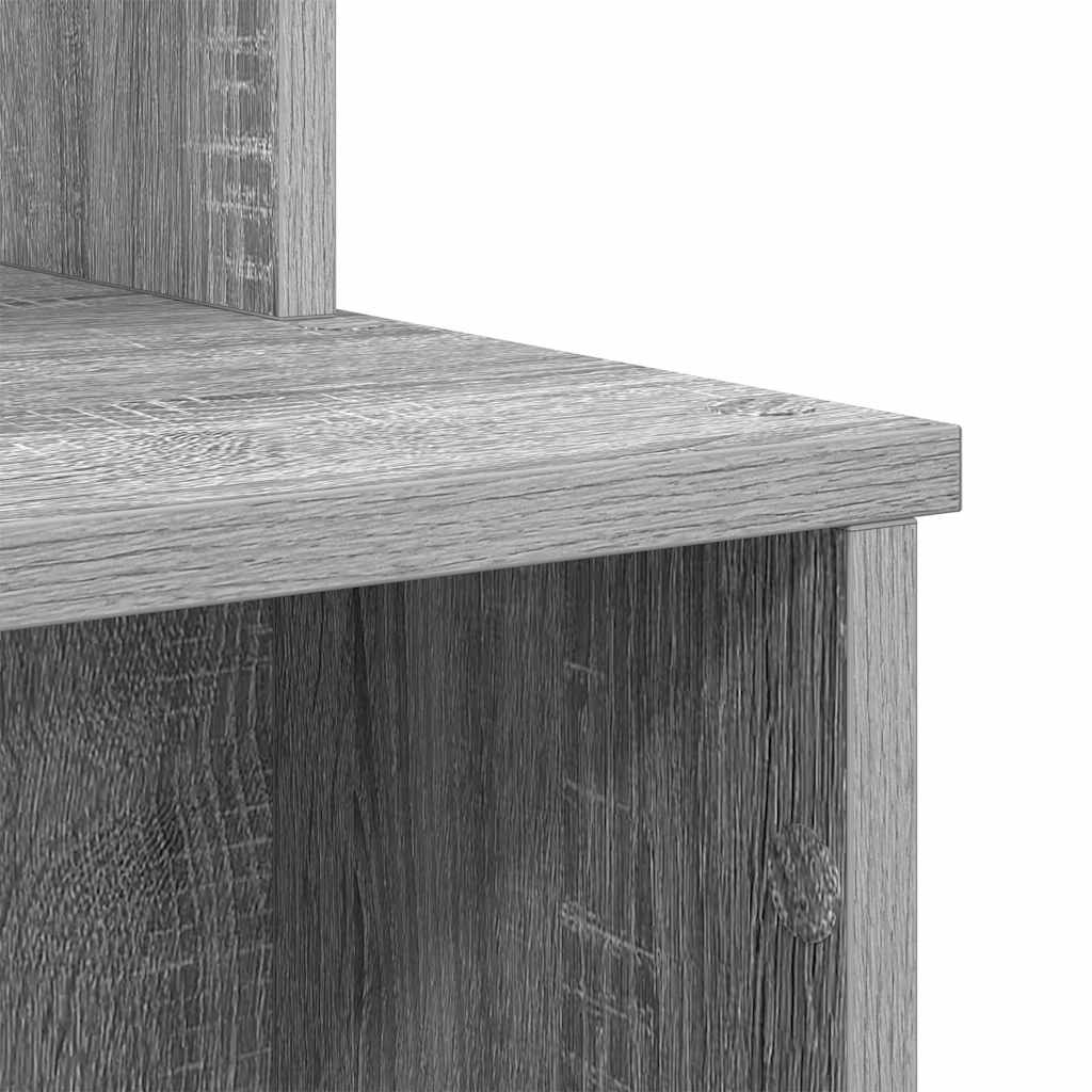 Scrivania Grigio Sonoma 120,5 x 44 x 88,5 cm Legno multistrato | homemem39