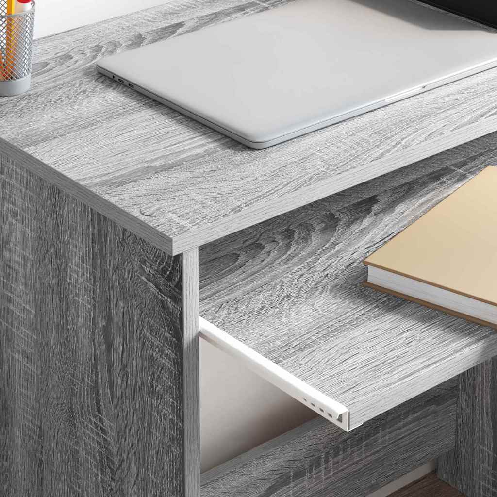 Scrivania Grigio Sonoma 120,5 x 44 x 88,5 cm Legno multistrato | homemem39