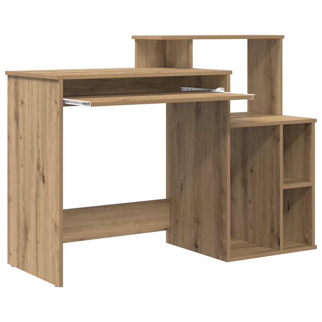 Scrivania con cassetto Rovere artigianale 120,5 x 44 x 88,5 cm | homemem39