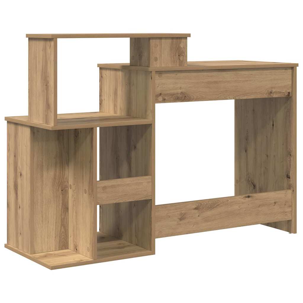 Scrivania con cassetto Rovere artigianale 120,5 x 44 x 88,5 cm | homemem39