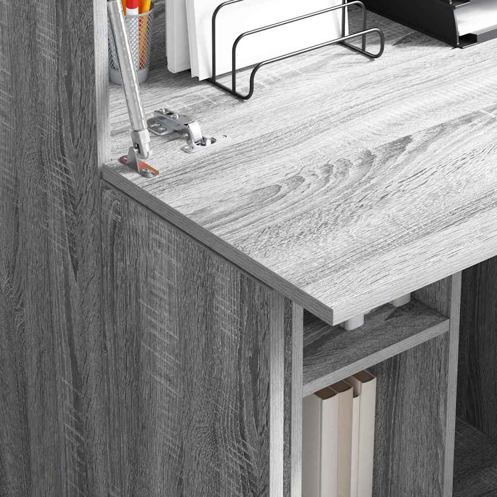 Scrivania Grigio Sonoma Legno ingegnerizzato