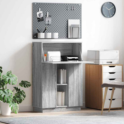 Scrivania Grigio Sonoma Legno ingegnerizzato