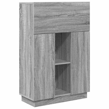 Scrivania Grigio Sonoma Legno ingegnerizzato