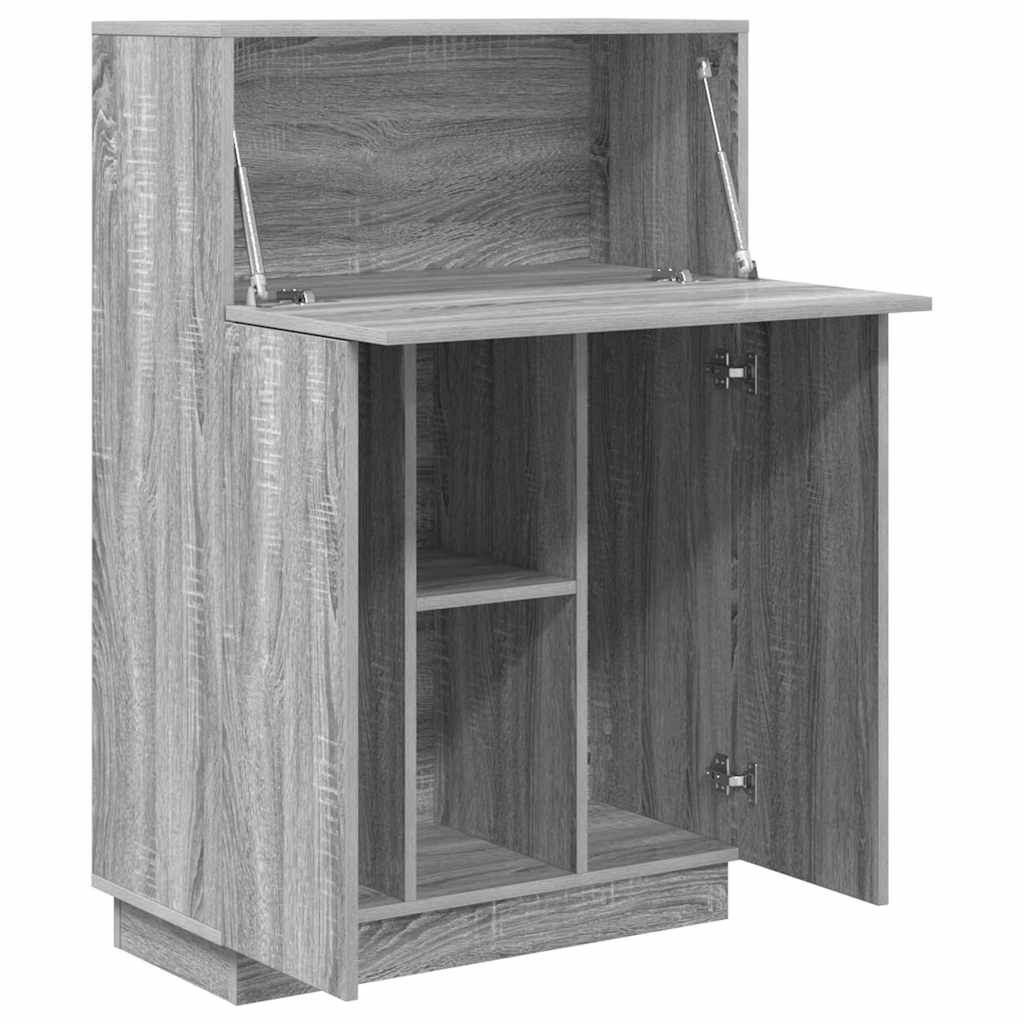 Scrivania Grigio Sonoma Legno ingegnerizzato