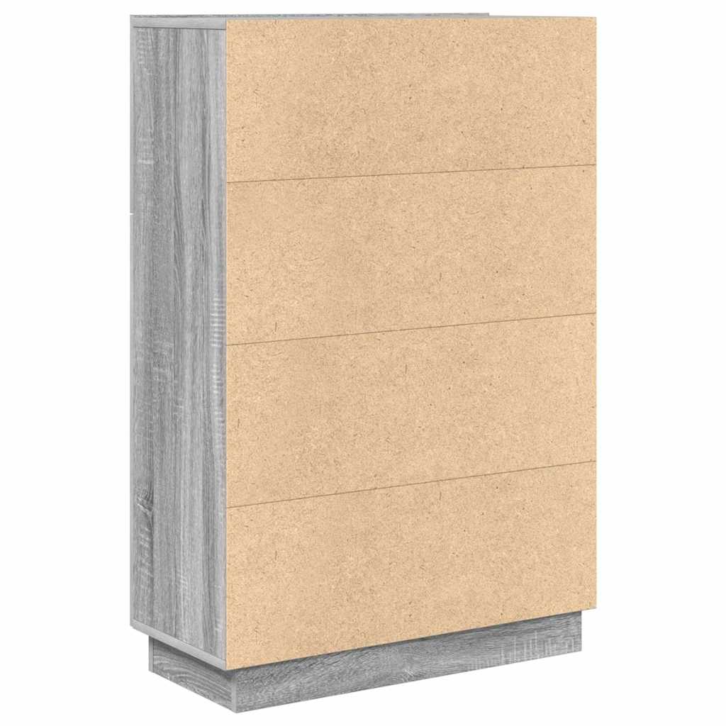 Scrivania Grigio Sonoma Legno ingegnerizzato