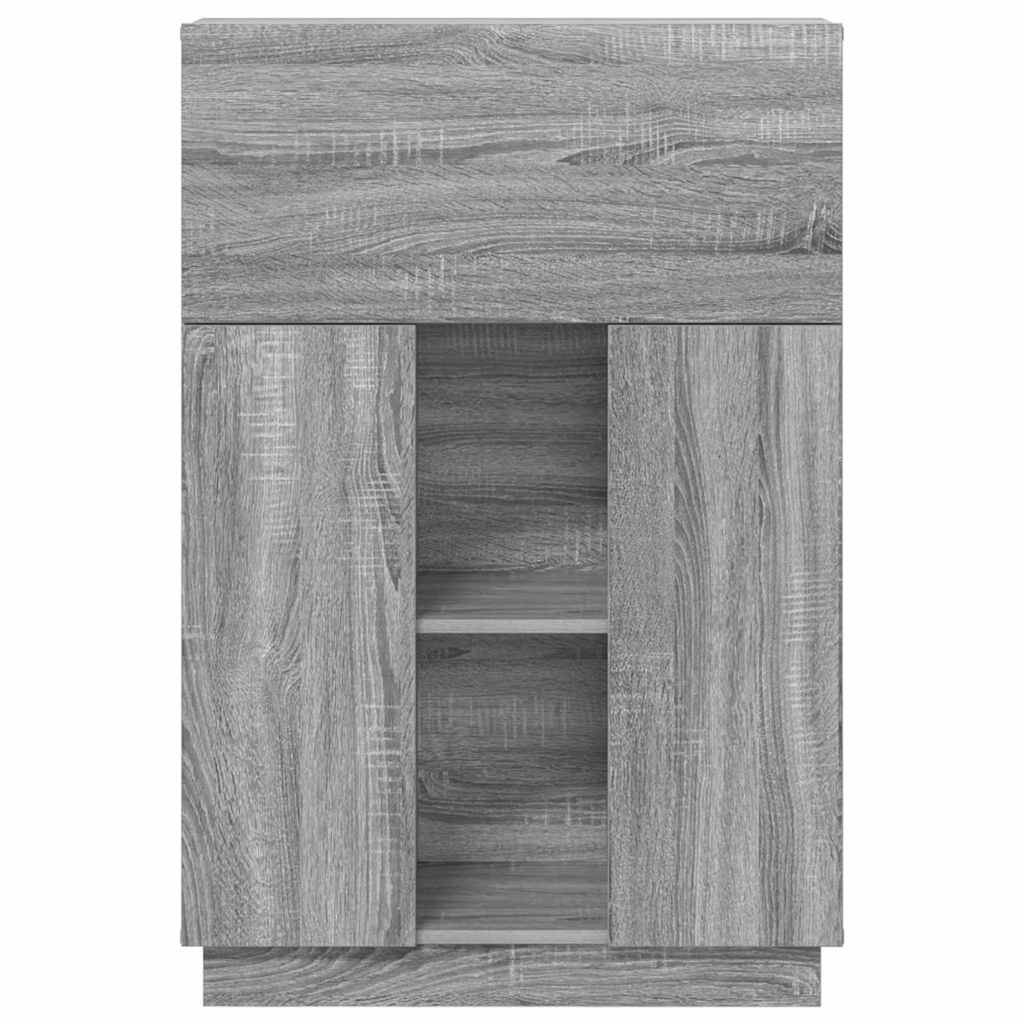 Scrivania Grigio Sonoma Legno ingegnerizzato