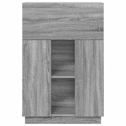 Scrivania Grigio Sonoma Legno ingegnerizzato