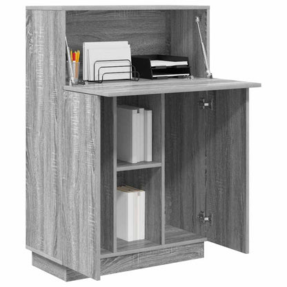 Scrivania Grigio Sonoma Legno ingegnerizzato