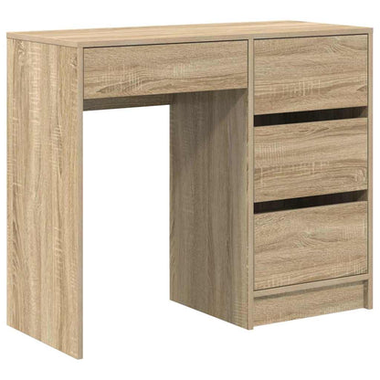 Scrivania Rovere Sonoma Legno ingegnerizzato 90 x 37.5 x 75 cm