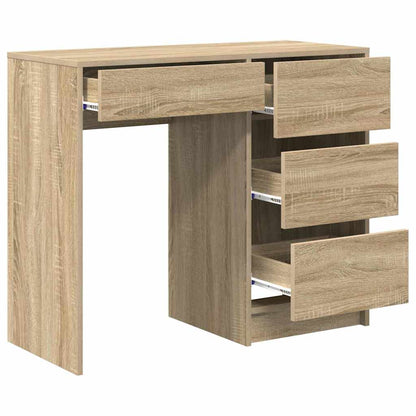 Scrivania Rovere Sonoma Legno ingegnerizzato 90 x 37.5 x 75 cm