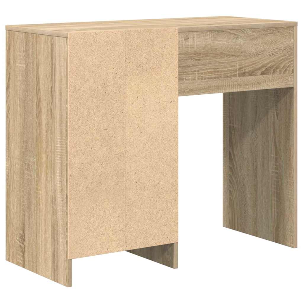 Scrivania Rovere Sonoma Legno ingegnerizzato 90 x 37.5 x 75 cm