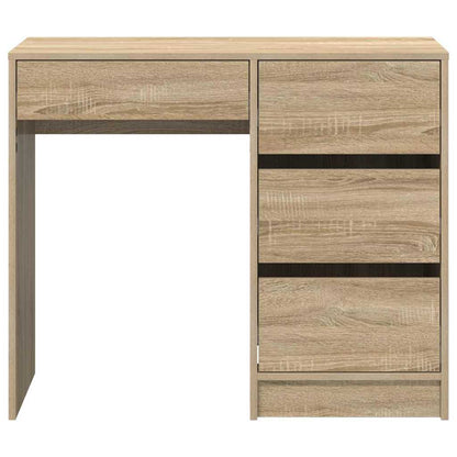 Scrivania Rovere Sonoma Legno ingegnerizzato 90 x 37.5 x 75 cm